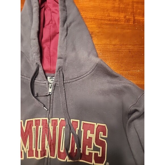 Florida State Seminoles Hoodie Men SZ M Grey Long Sleeve Fleece Embroidered] - Picture 2 of 5